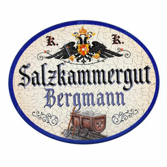 K&K Schild "Salzkammergut Bergmann"
