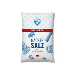 BAD ISCHLER baker's salt coarse-grained & uniodised 2kg