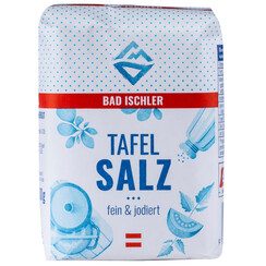 BAD ISCHLER table salt fine & iodised 500g
