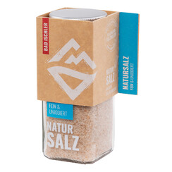 BAD ISCHLER natural rock salt fine-grained 100g shaker