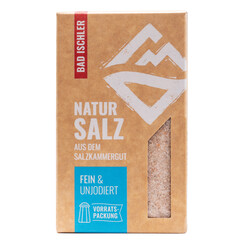 BAD ISCHLER natural rock salt fine-grained 250g 