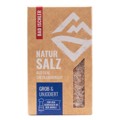 BAD ISCHLER natural rock salt coarse-grained 250g 